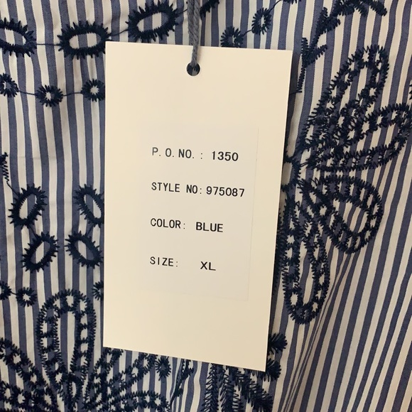 Grand and Greene Front Tie Top - Picture 5 of 8